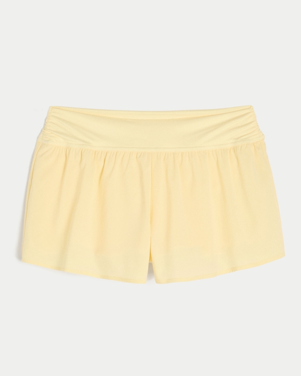 Gilly Hicks Active Running Shorts, Buttercream view 1