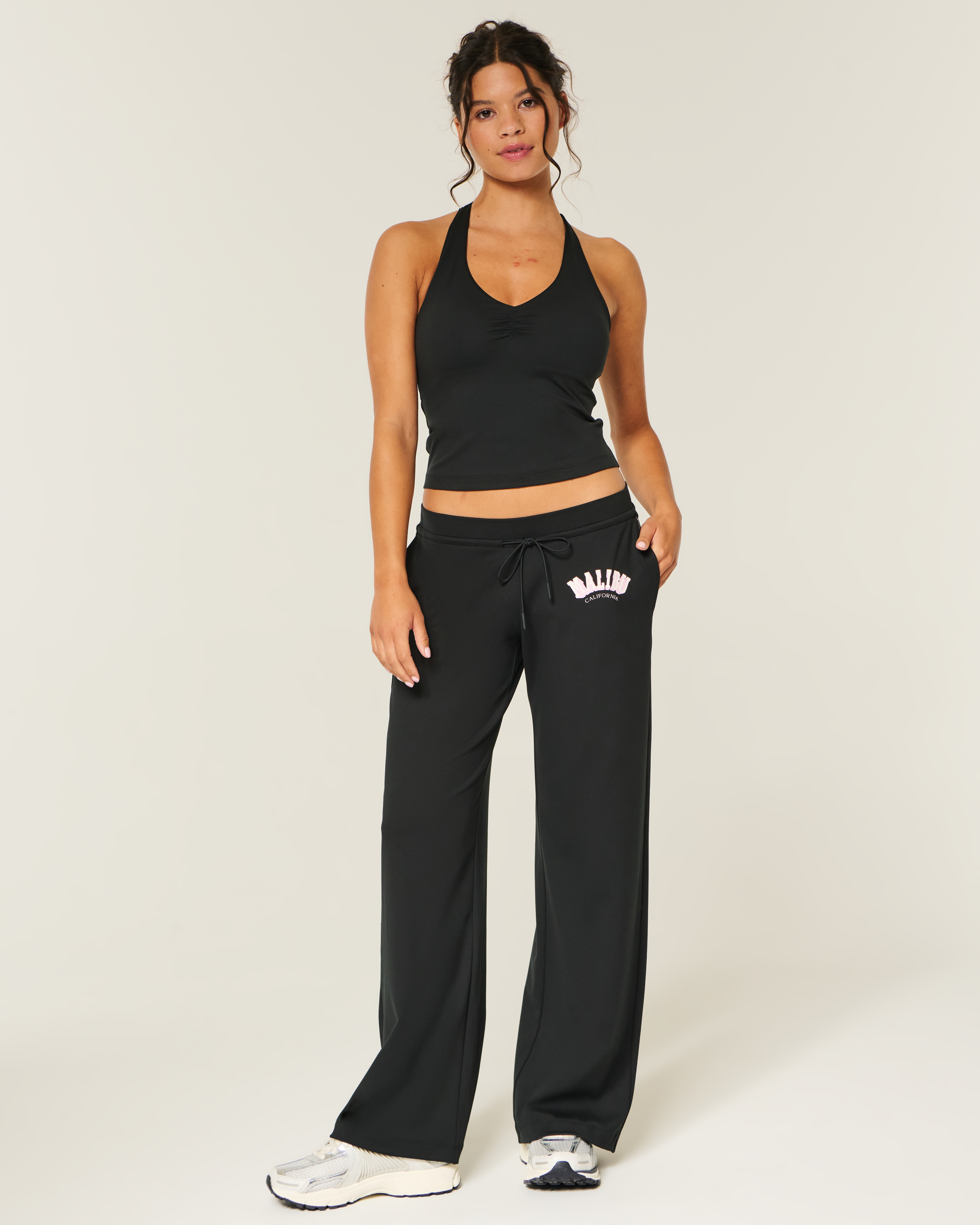 Gilly Hicks Active Recharge Graphic Baggy Pants