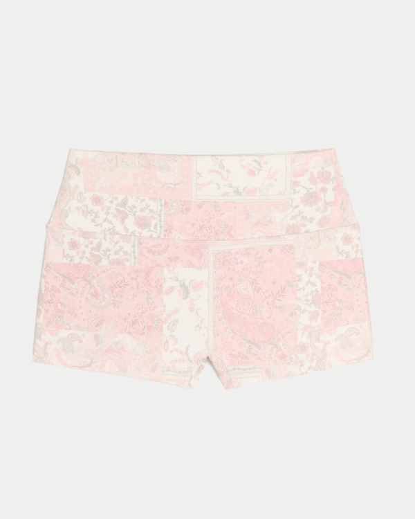Gilly Hicks Active Recharge Shortie, Light Lilac Print view 1
