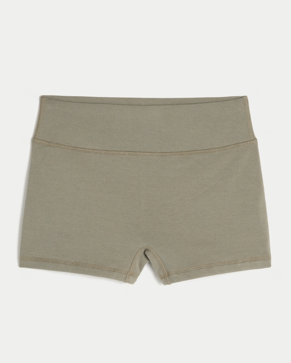 Must-Have Basics Shortie, Olive view 1
