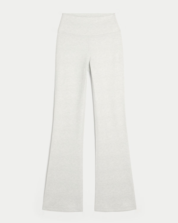 Gilly Hicks Active Recharge Bootcut Leggings, Light Heather Grey view 1