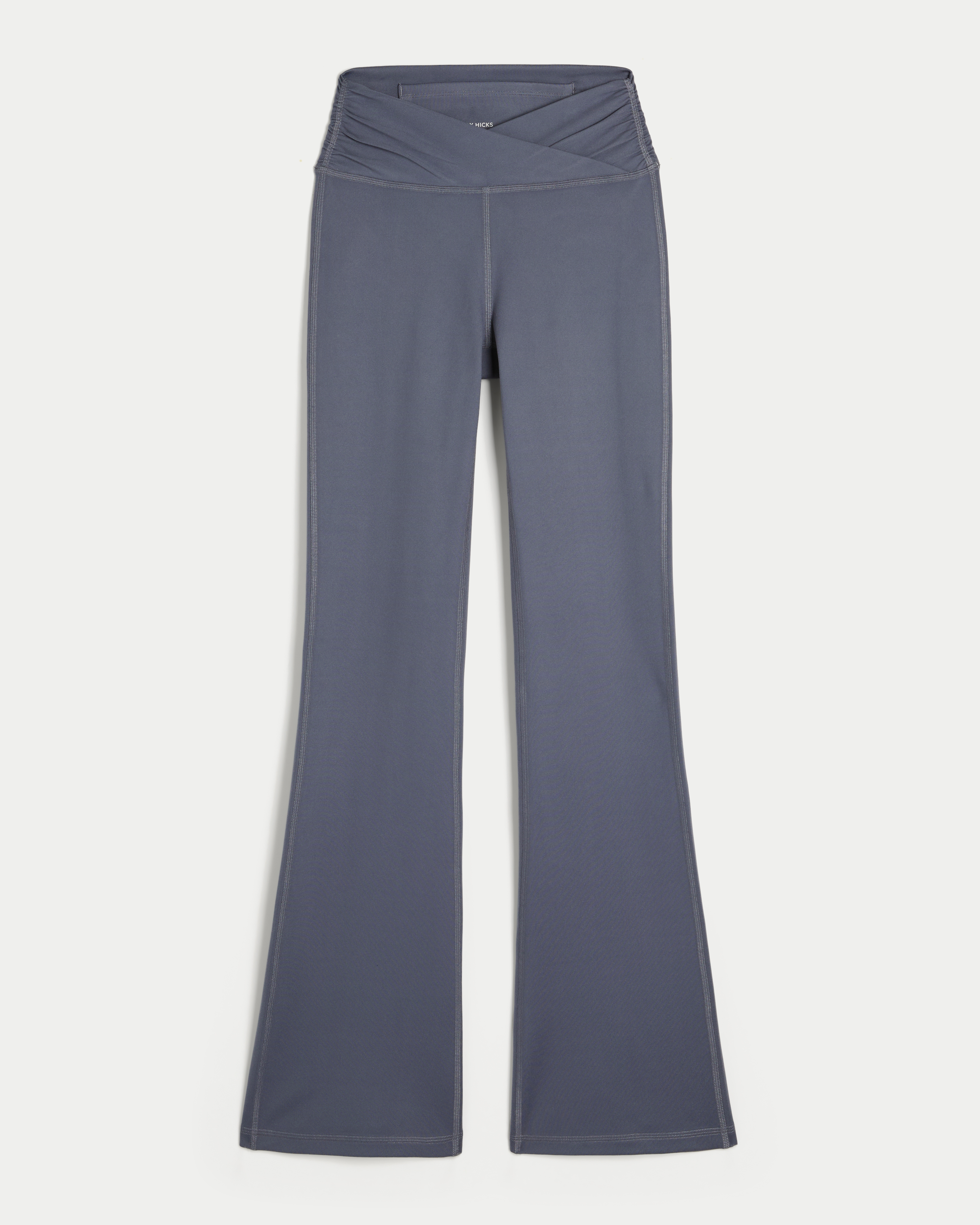 Gilly Hicks Active Recharge Wrap Waist Bootcut Leggings