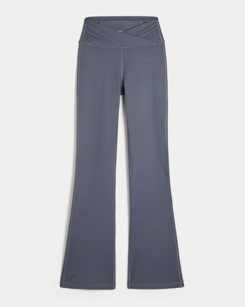 Hollister Gilly Hicks Active Recharge Wrap Waist Bootcut Leggings