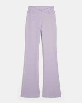 Hollister Gilly Hicks Active Recharge Wrap Waist Bootcut Leggings