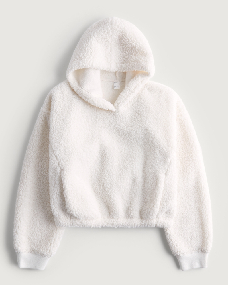 Women's Gilly Hicks Nubby Sherpa Hoodie | Women's Sleepwear ...