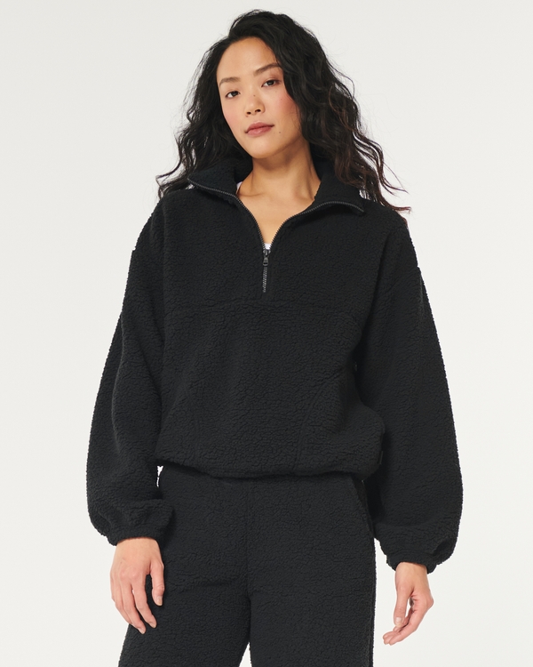 Hollister California Gilly Hicks Women's Mix & Match Ultra-Cozy Nubby  Sherpa Hoodie or Joggers (Medium, 0159-101)