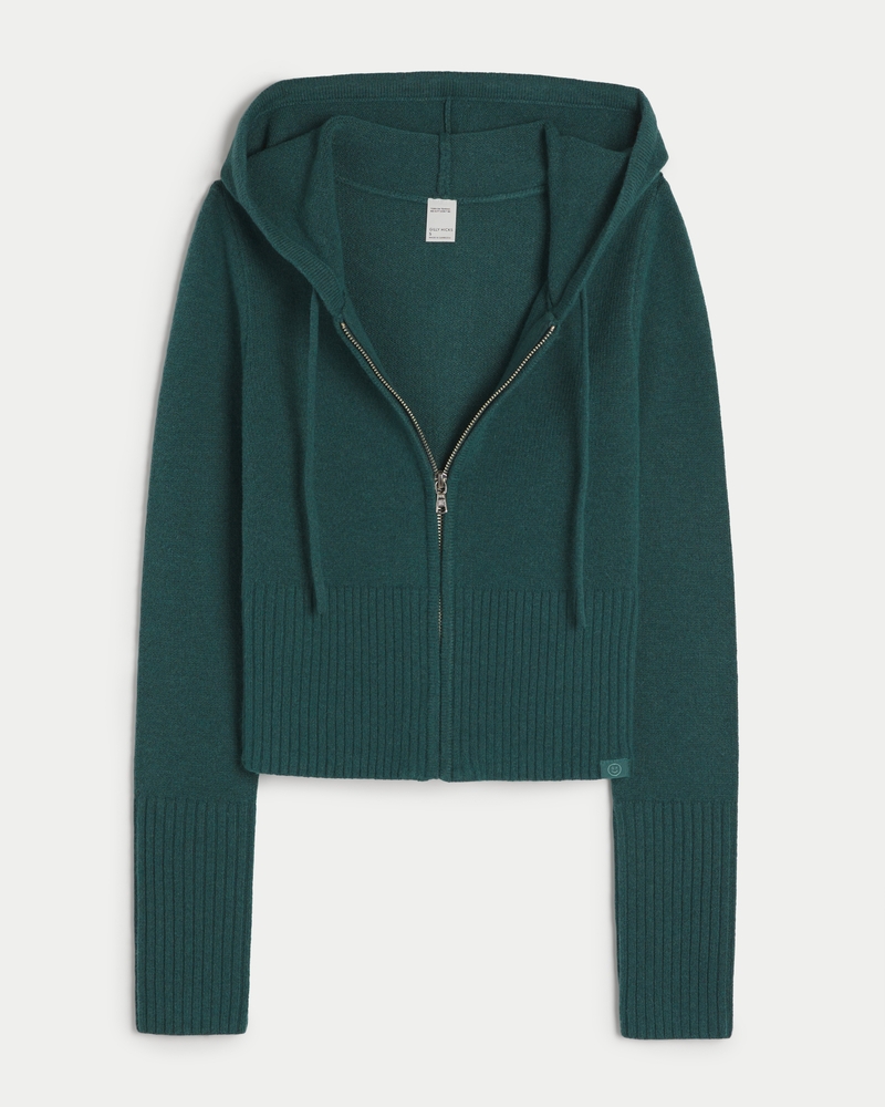 Hollister knitted hoodie new arrivals