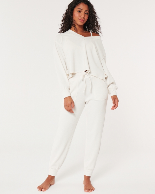 WOMEN'S HOLLISTER LOUNGE Pants. Size Small. Slight White Stain As Pictured  £0.99 - PicClick UK