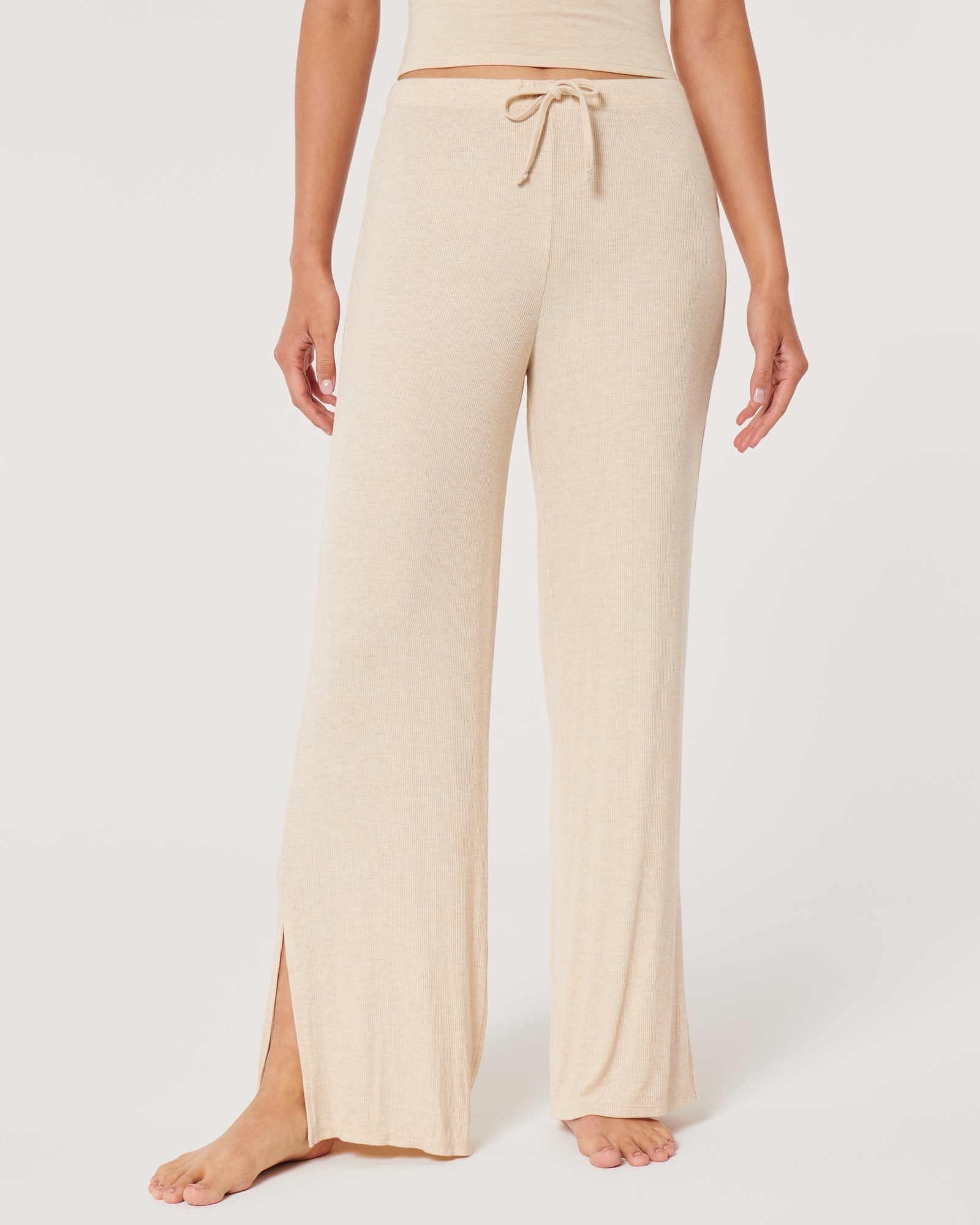 Women's Gilly Hicks Jersey Rib Flare Pants