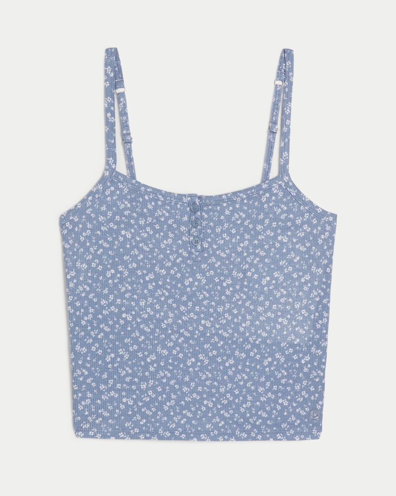 Gilly Hicks Ribbed Tank Small