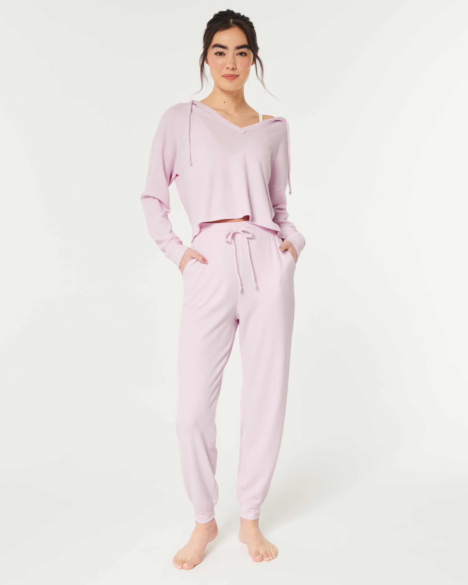 Women's Gilly Hicks Waffle Joggers, Women's Sleepwear & Loungewear