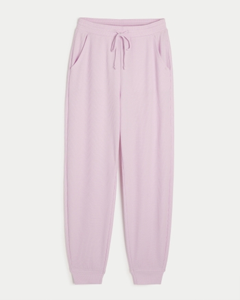 Hollister waffle joggers clearance