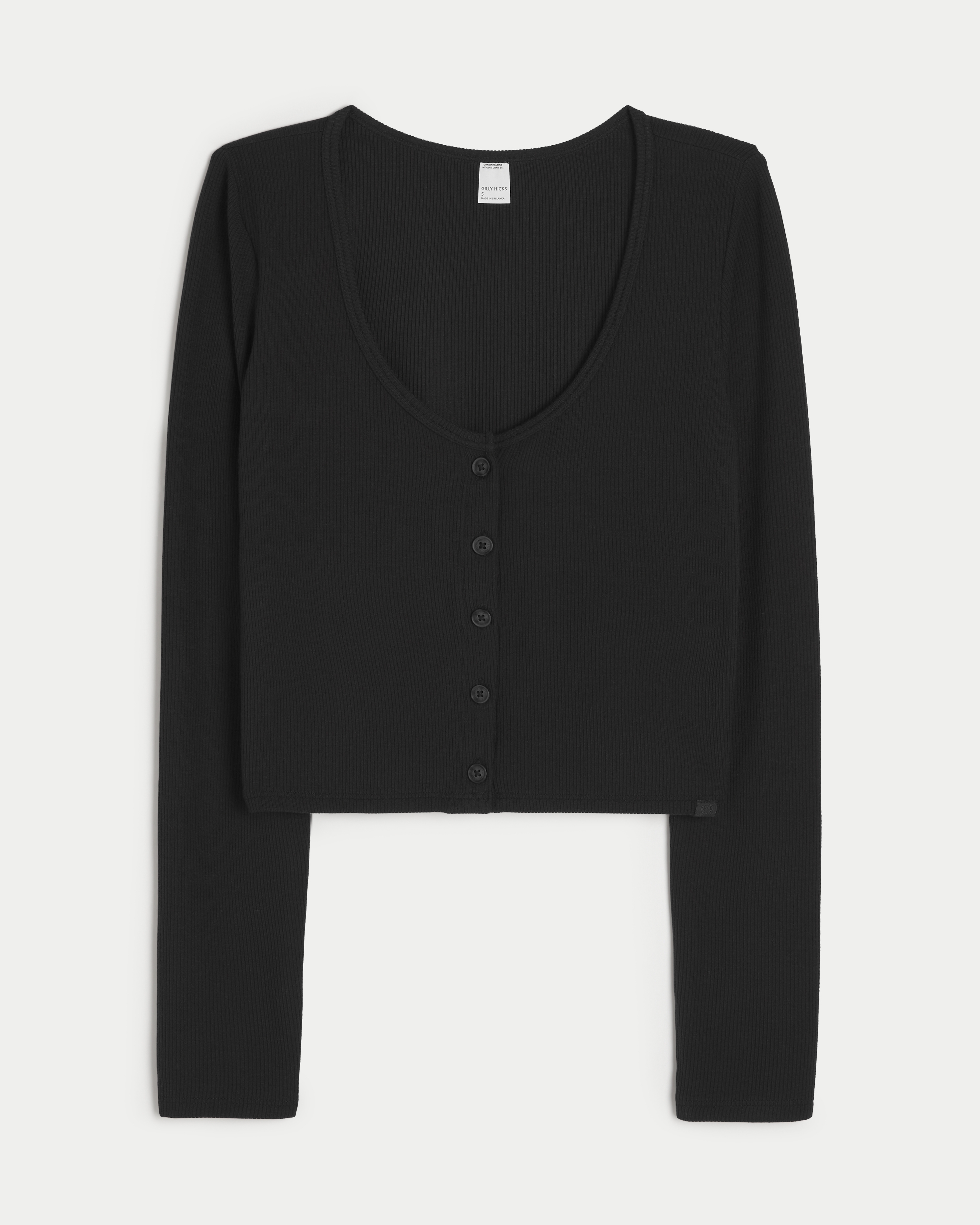 Hollister cheap black cardigan