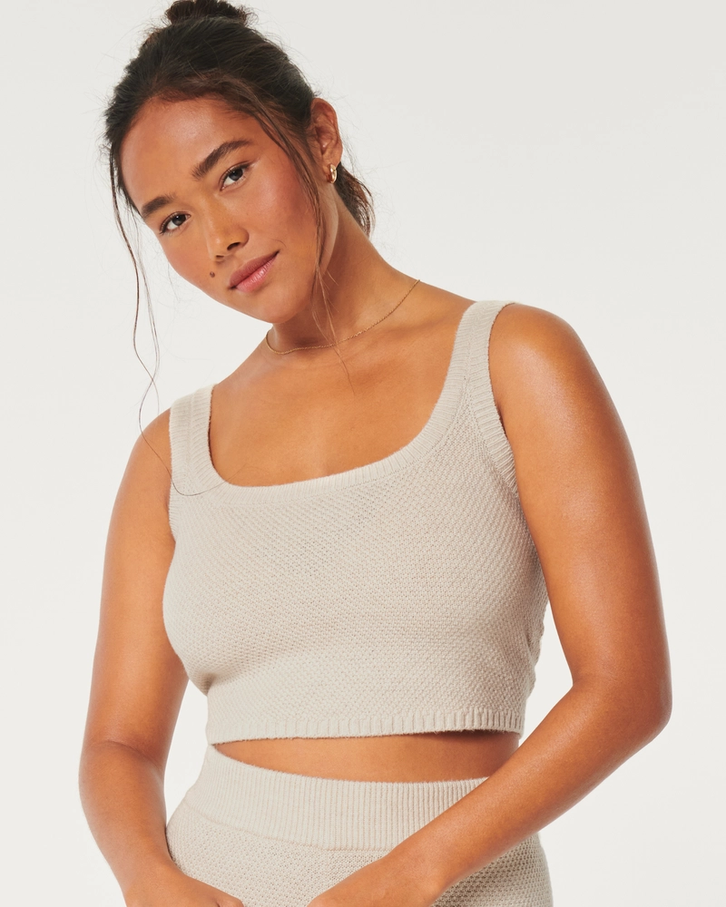 Gilly Hicks Sweater-Knit Tank