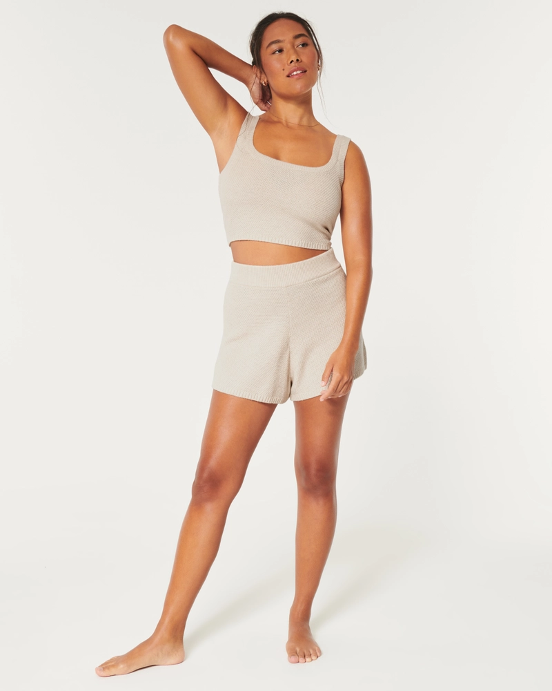 Gilly Hicks Sweater-Knit Tank