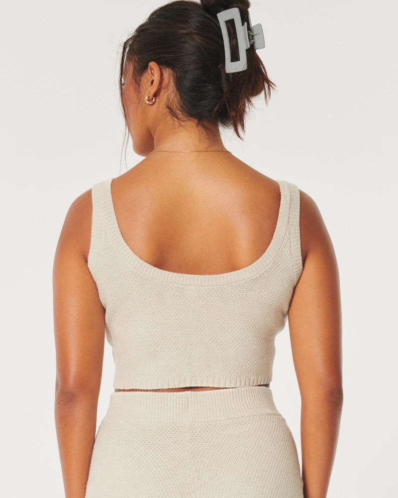 Gilly Hicks Sweater-Knit Tank