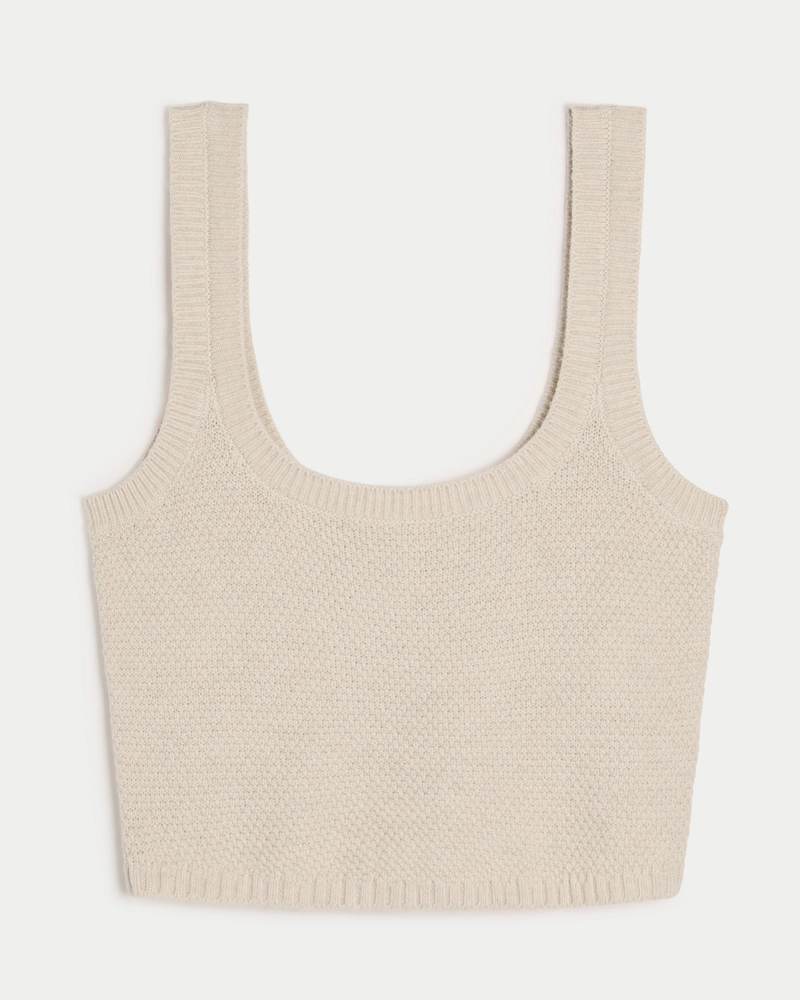 Gilly Hicks Sweater-Knit Tank