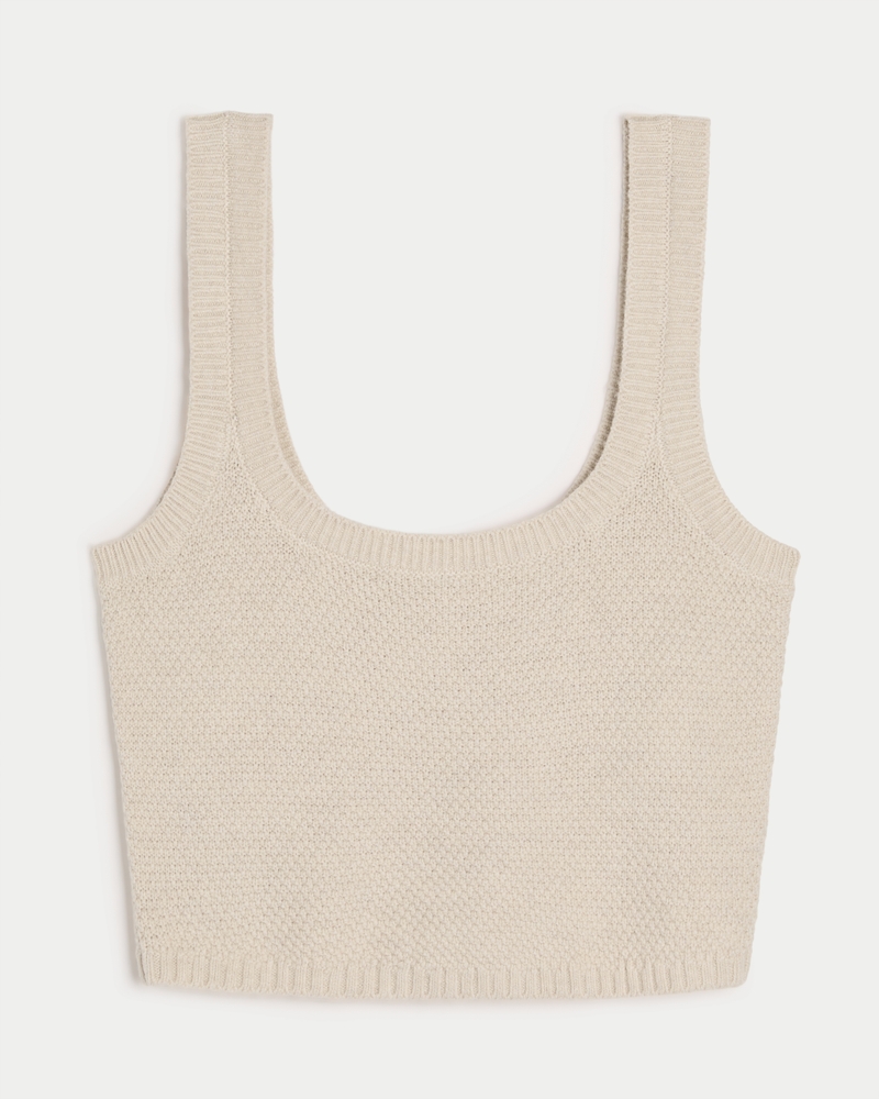 Gilly Hicks Sweater-Knit Tank