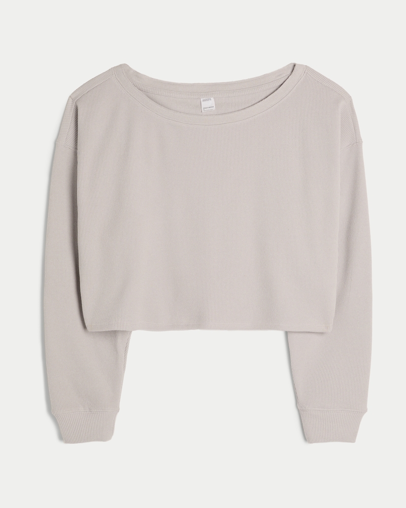 Hollister waffle top sales