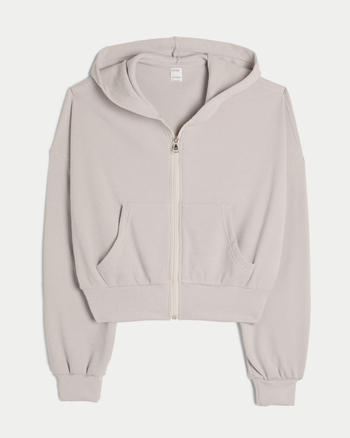 【MISCHIEF】23fw HOODED WAFFLE ZIP-UP KIC_546-4075-00071-112_prod1?