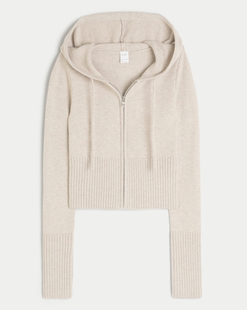 Hollister zipper sweater discount