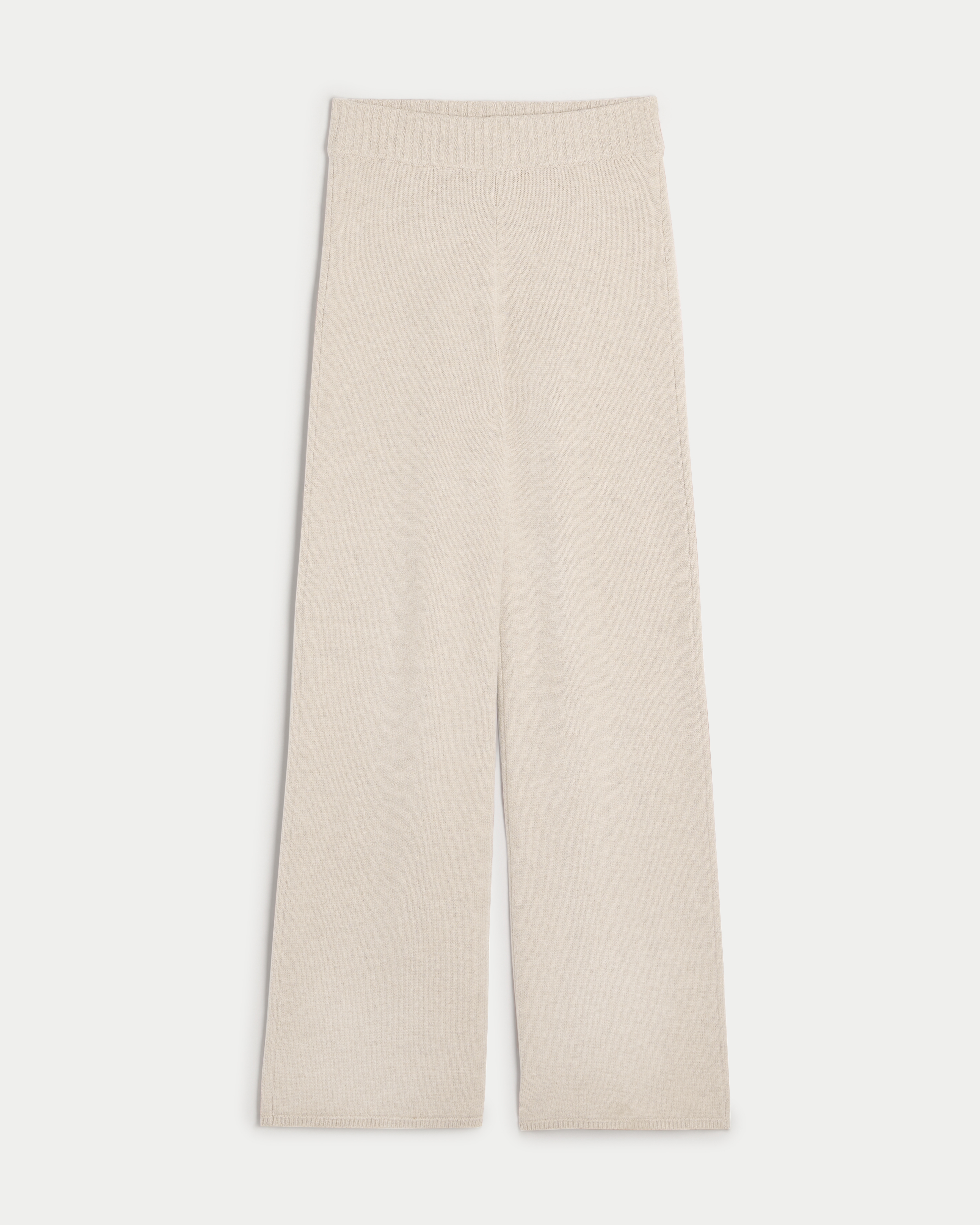 Gilly Hicks Sweater-knit Straight Pants