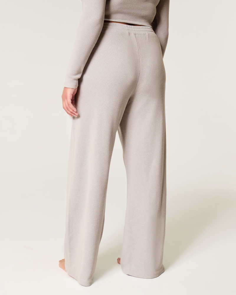 Gilly Hicks Waffle Straight Pants