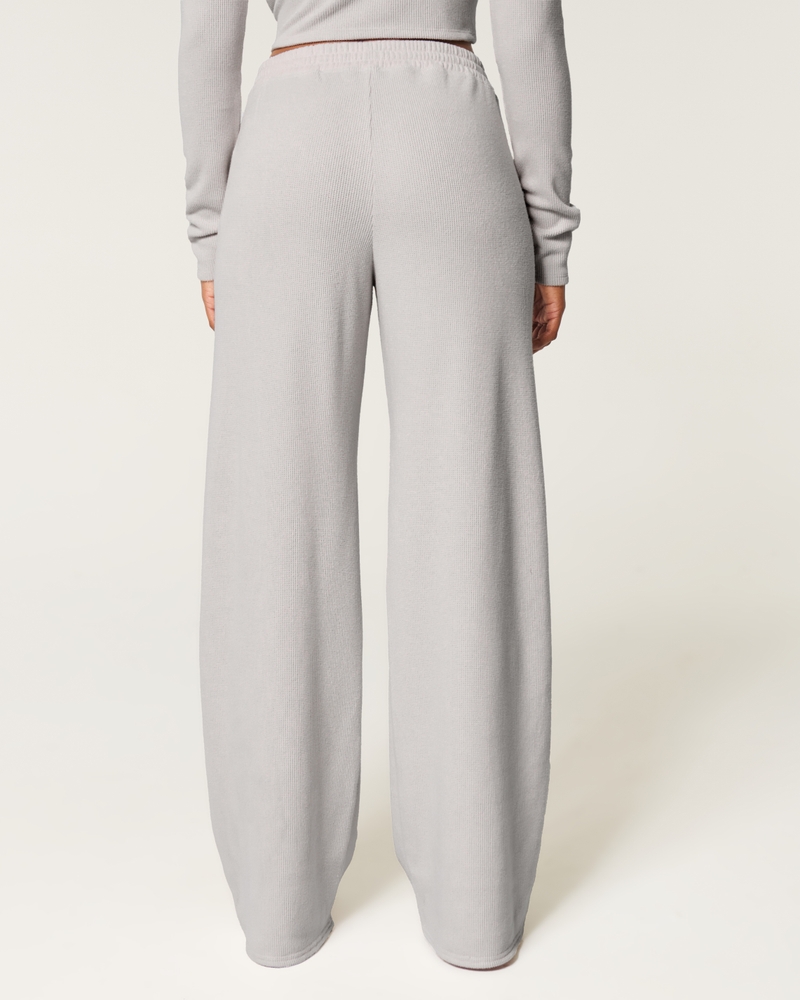 Gilly Hicks Waffle Straight Pants