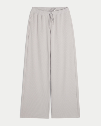 Women's Gilly Hicks Waffle Straight Pants | Women's Matching Sets ...