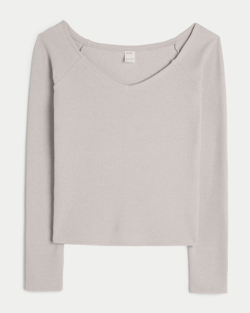 Gilly Hicks Wide V-Neck Top