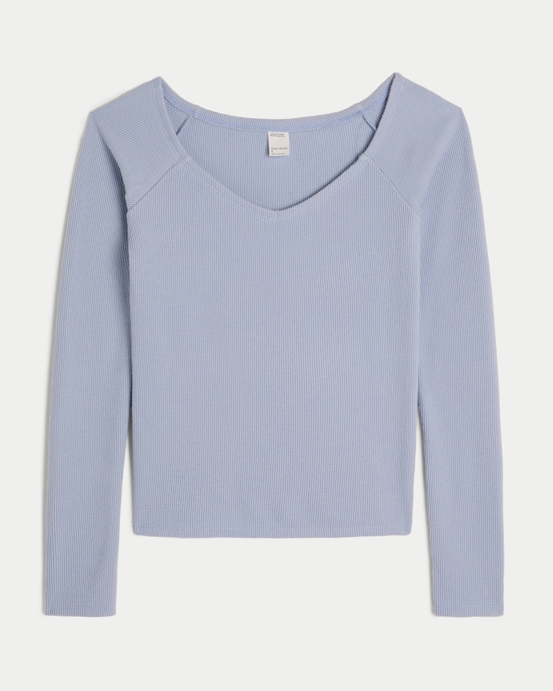 Gilly Hicks Wide V-Neck Top