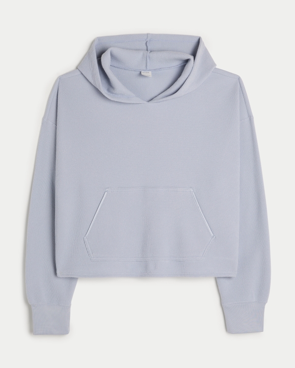 Hollister crop hoodie best sale