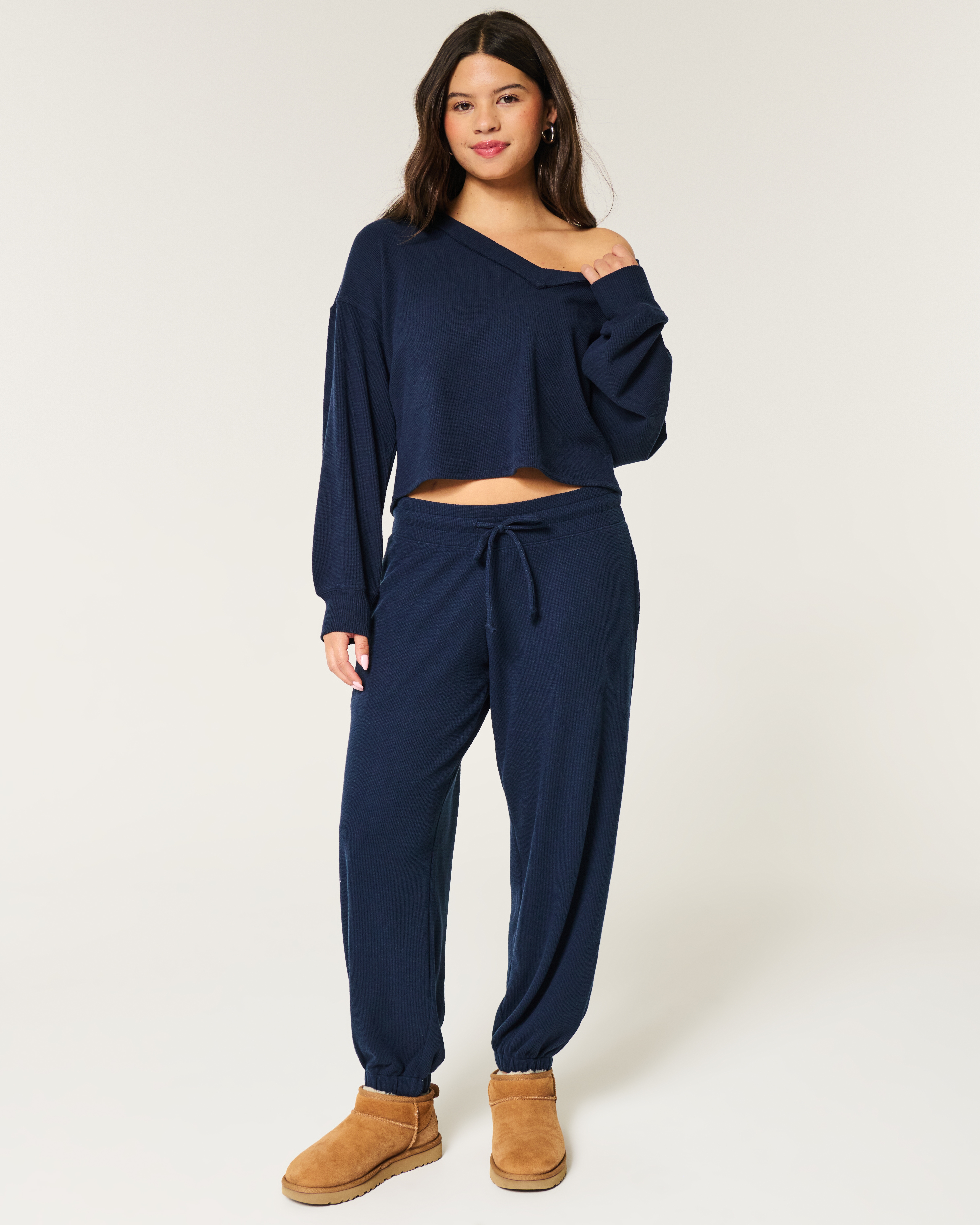 Gilly hicks waffle sleep joggers sale