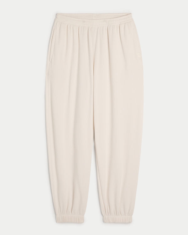 Gilly Hicks Baggy Waffle Joggers, Cloud White