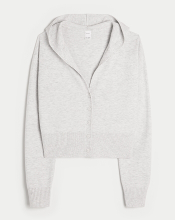 Femmes Cardigan à capuchon ample Gilly Hicks | Femmes Pyjamas et vêtements confort | HollisterCo.com