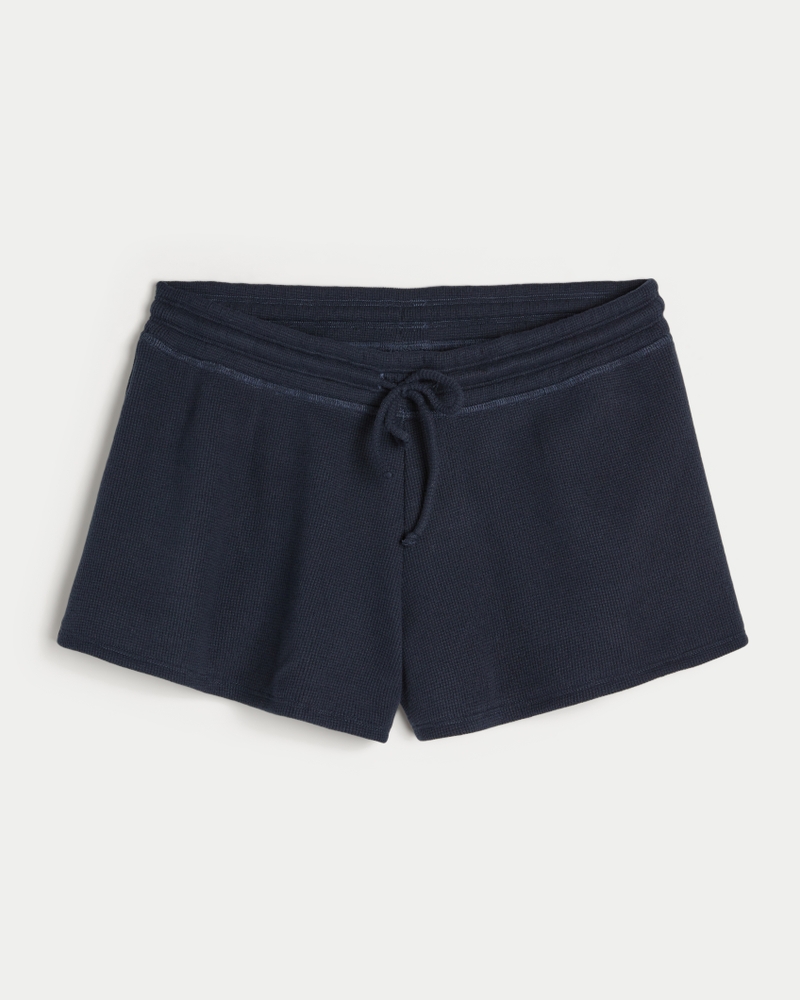 Gilly Hicks Waffle Flutter Shorts