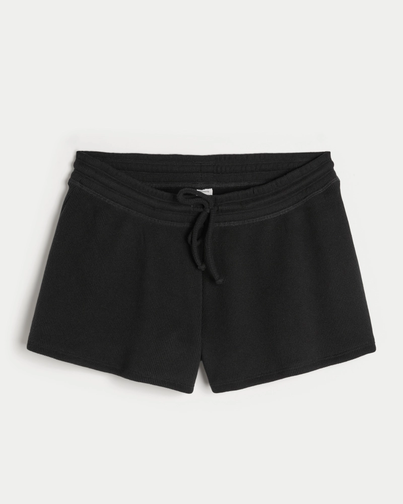 Gilly Hicks Waffle Flutter Shorts