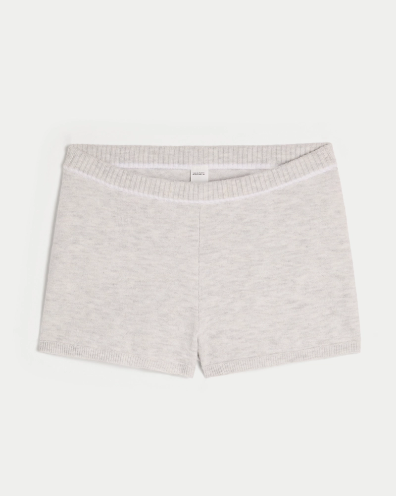 Gilly Hicks Cozy Sweater-Knit Shorts
