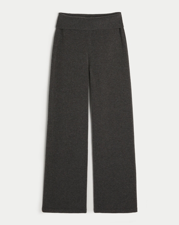 Women's Gilly Hicks Sweater-Knit Foldover Waist Straight