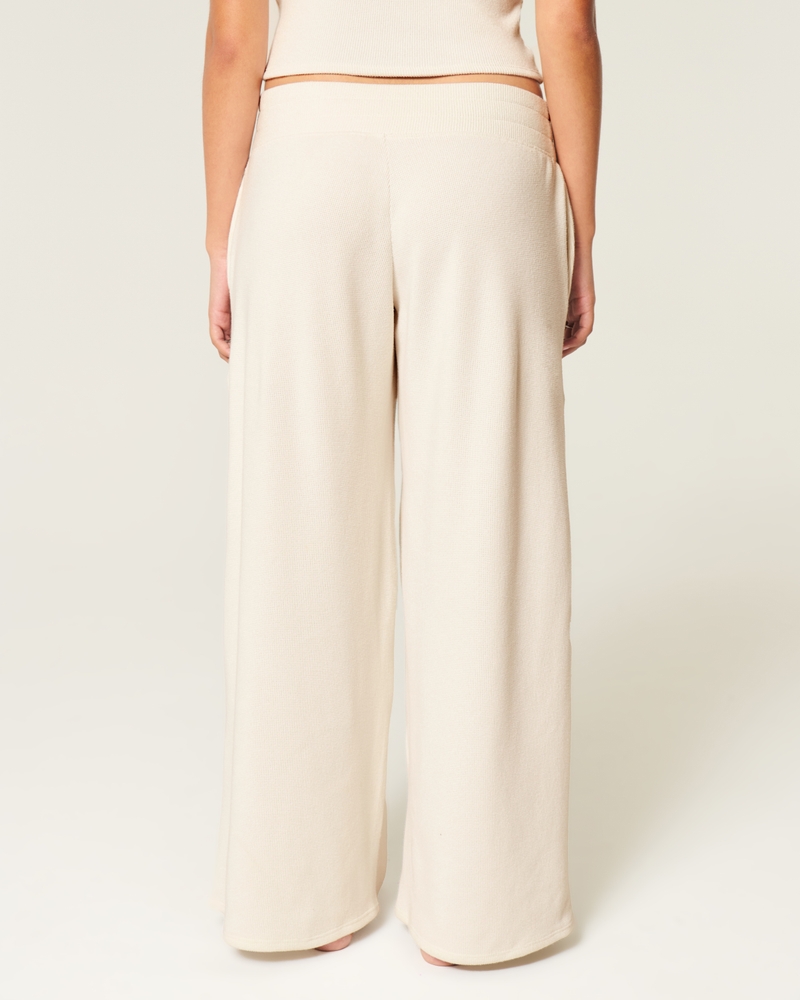 Gilly Hicks Baggy Cozy Waffle Pants