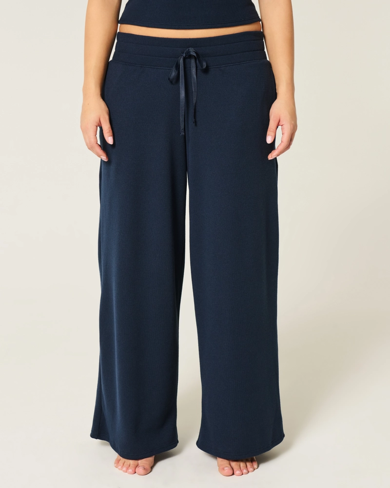 Gilly Hicks Baggy Cozy Waffle Pants