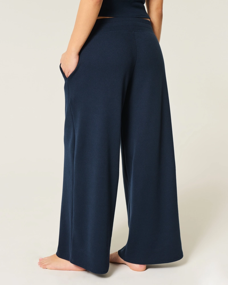 Gilly Hicks Baggy Cozy Waffle Pants