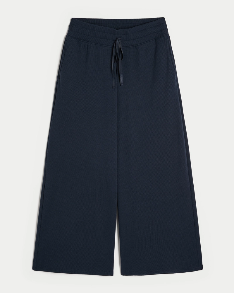 Gilly Hicks Baggy Cozy Waffle Pants