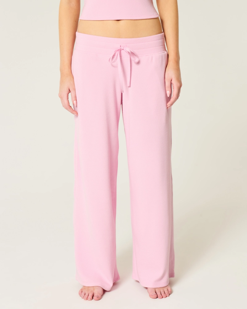 Gilly Hicks Baggy Cozy Waffle Pants