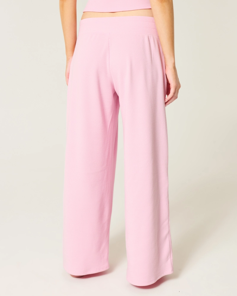 Gilly Hicks Baggy Cozy Waffle Pants