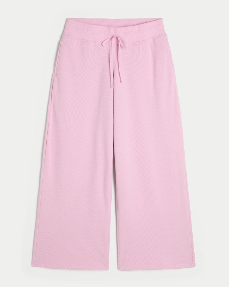 Gilly Hicks Baggy Cozy Waffle Pants