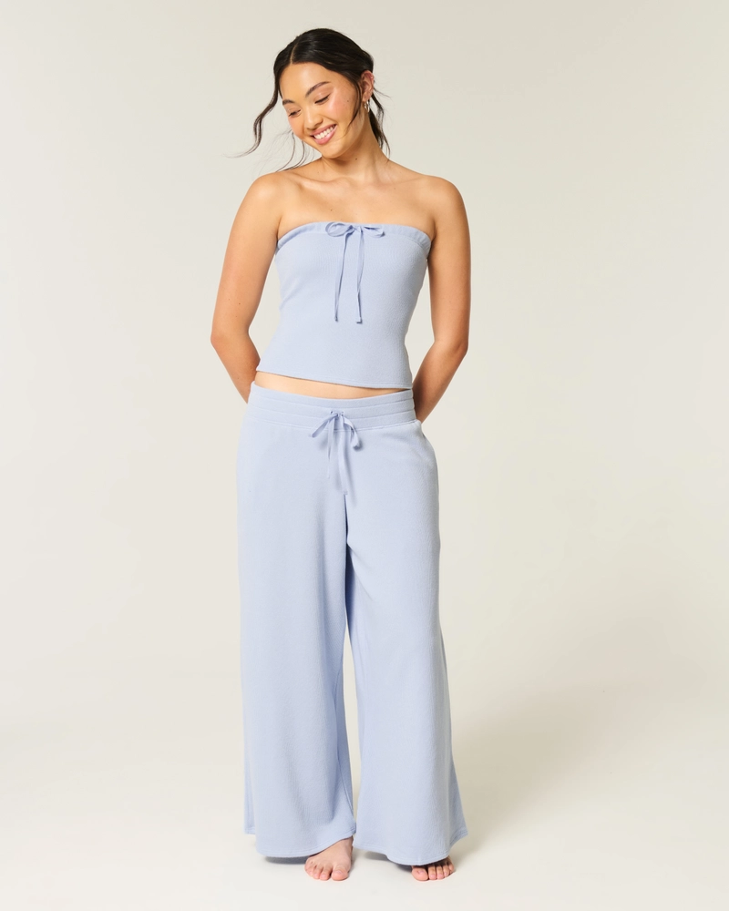 Gilly Hicks Baggy Cozy Waffle Pants