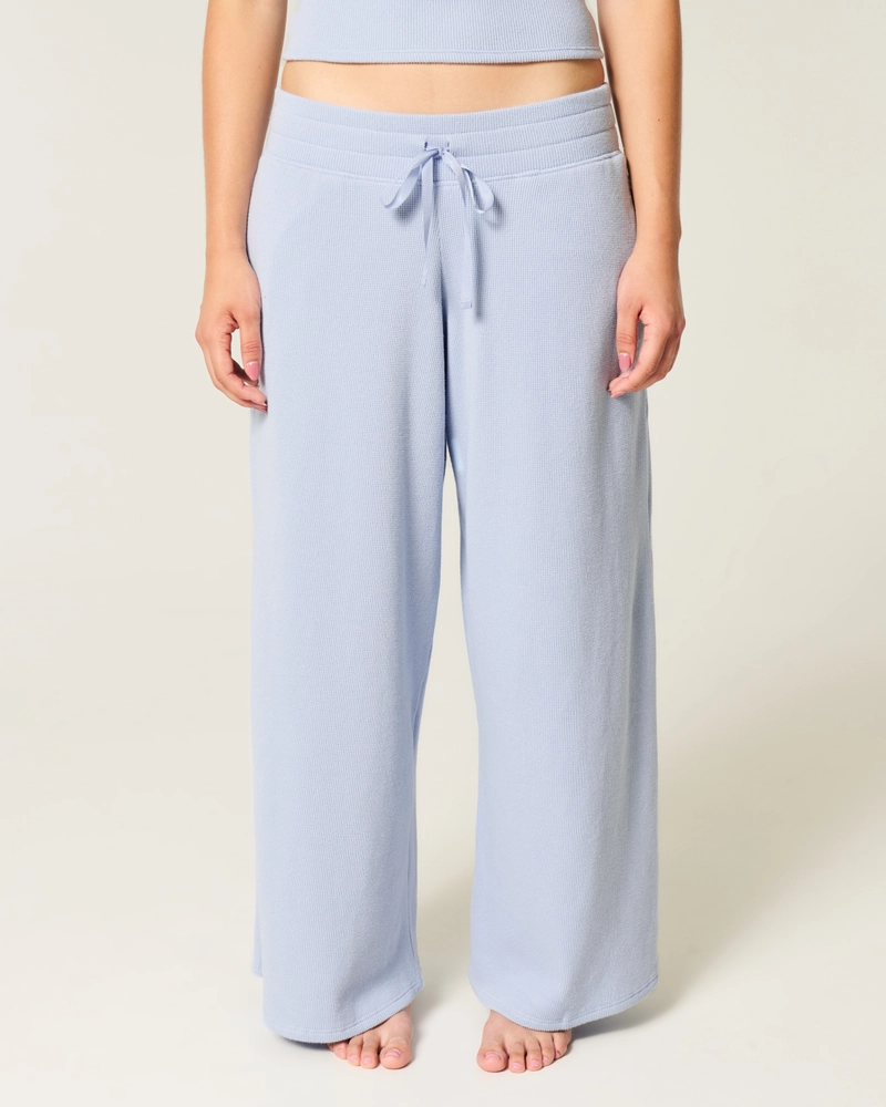 Gilly Hicks Baggy Cozy Waffle Pants