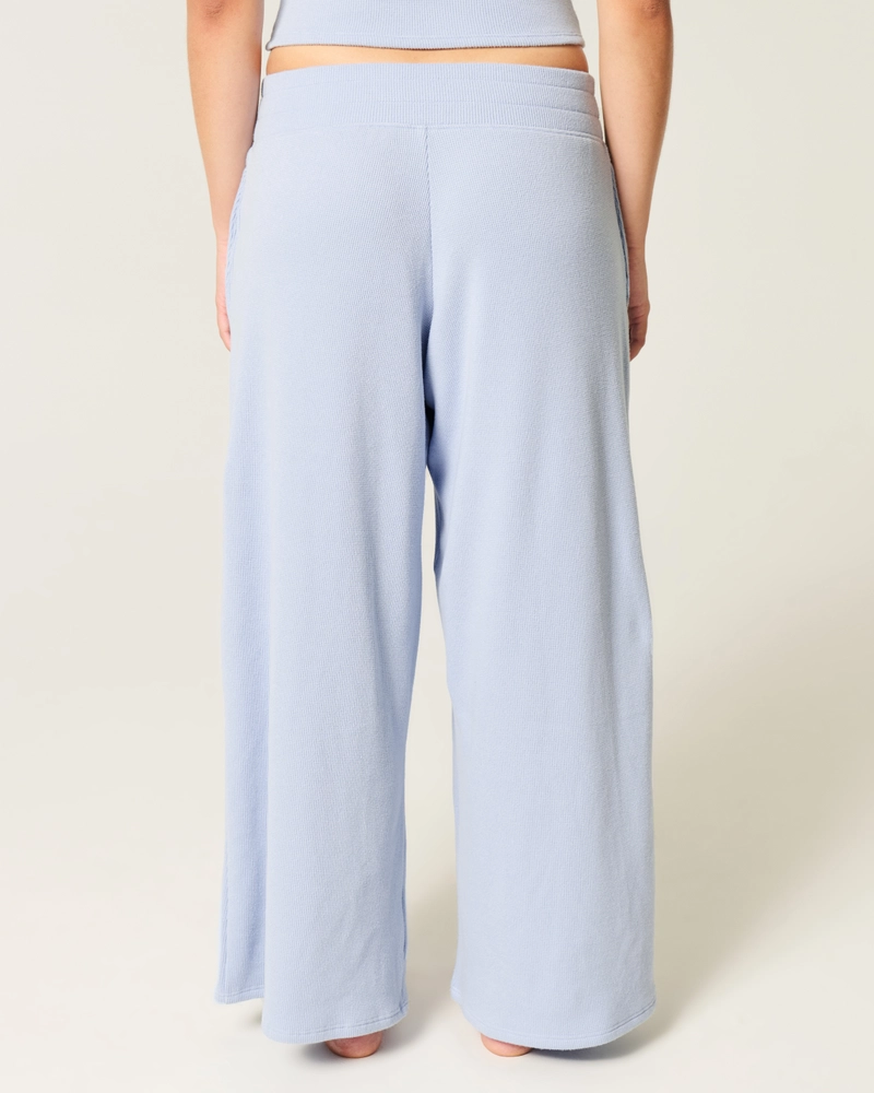 Gilly Hicks Baggy Cozy Waffle Pants