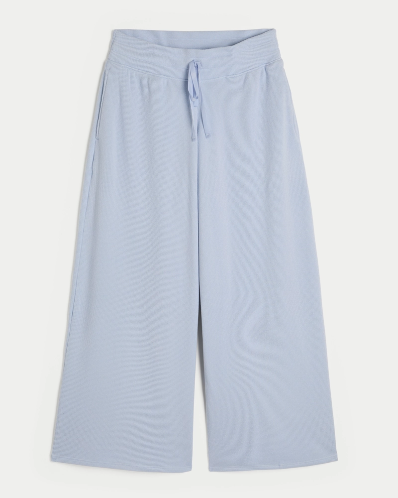 Gilly Hicks Baggy Cozy Waffle Pants